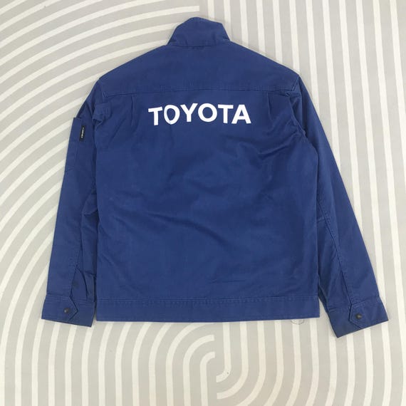 Vintage Toyota Racing uniform blue custom Jacket - Gem