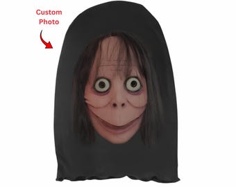 Custom Halloween Mask, Custom Cosplay Mask, Face Print Party Mask, Novelty Gag Gift, Personalized 3D Face Mask