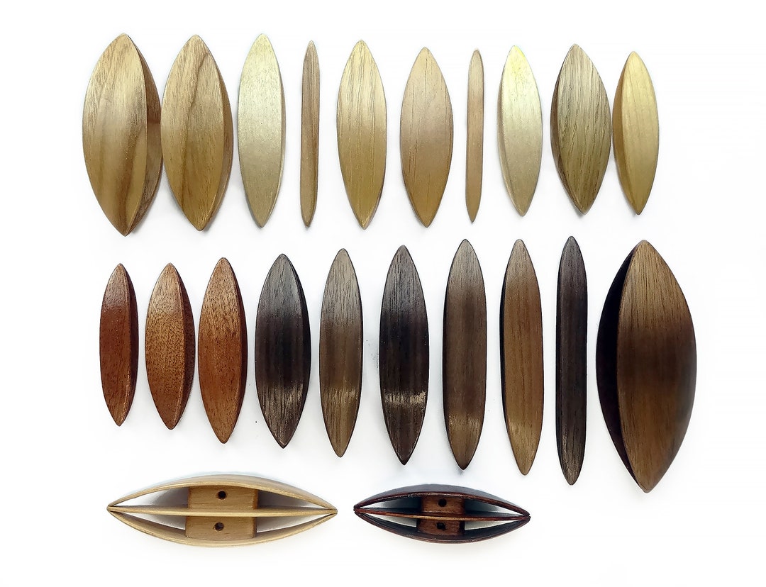 Handmade Wooden Tatting Shuttle for Lace Making Lot of Wood Tatting