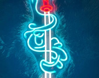 Schwert Neonschild, Japanisches Neonschild, Schwert LED-Lichtschild, Kinderzimmer LED-Licht, Spielzimmer Neon-LED, Anime Neonschild, Kinderzimmer Dekor Wand
