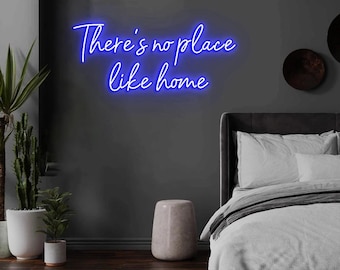 Insegna Al Neon Personalizzata Con LED - Decorazione Luminosa Per Parete - Scegli Colore, Testo E Dimensione (40-150cm)