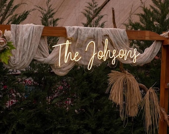 Wedding NEON SIGN for reception | Wedding Decorations | Wedding Decor | Wedding Gifts | Wedding Light Neon Sign Wedding | Custom Neon Sign