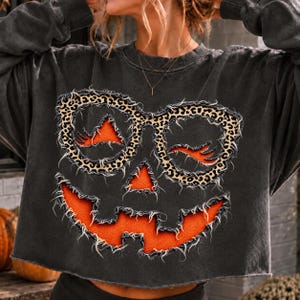 Ausgefranstes Jeans-Kürbisgesicht (PNG), Herbstkürbis (PNG), gestickter Herbststoff (PNG), Retro-Patchwork (PNG), rustikale Thanksgiving-Shirt-Grafik
