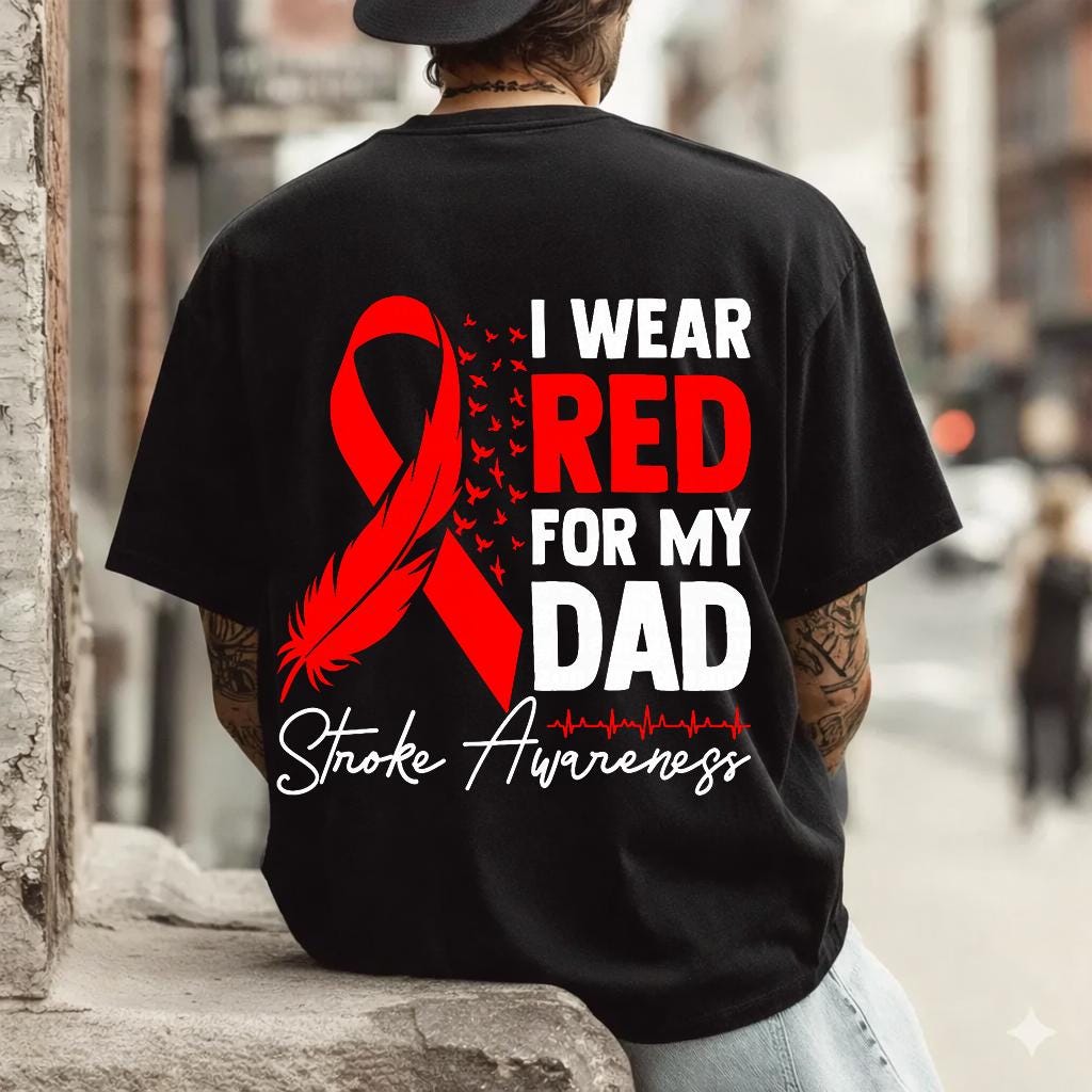 Stroke Awareness PNG Bundle, Stroke Survivor Red for Mom Life Can ...