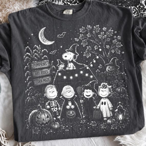 Snoopy Halloween PNG, Peanuts Halloween png, Charlie Brown Halloween, Trick Or Treat PNG, Halloween Party png