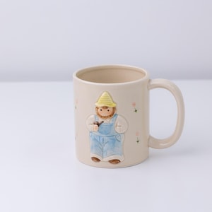Otagiri Coffee Mug Farmer hand crafted in Japan - beige