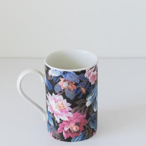 Vintage mug Dunoon mug floral