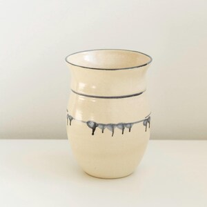 Hand-thrown studio pottery vase