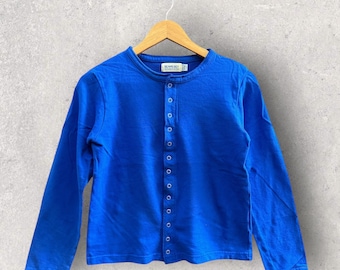 Vintage Beams Boy Sweater Cardigan Women Like Agnes B Made In Japan