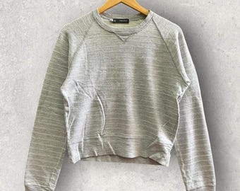 Vintage DsQuared2 Grey Sweatshirt Women Made In Italy Size M