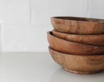 Teak Wood Bowl | Home Decor | Wooden Bowl