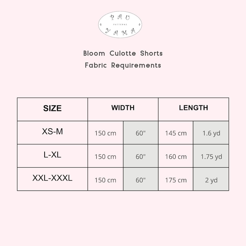 Bloom Culotte Shorts Sewing Pattern | Low Waist | Button Closure (Digital PDF) image 9