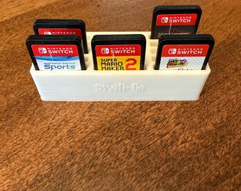 Switch Game Cartridge Holder Simple Version. 15 slots