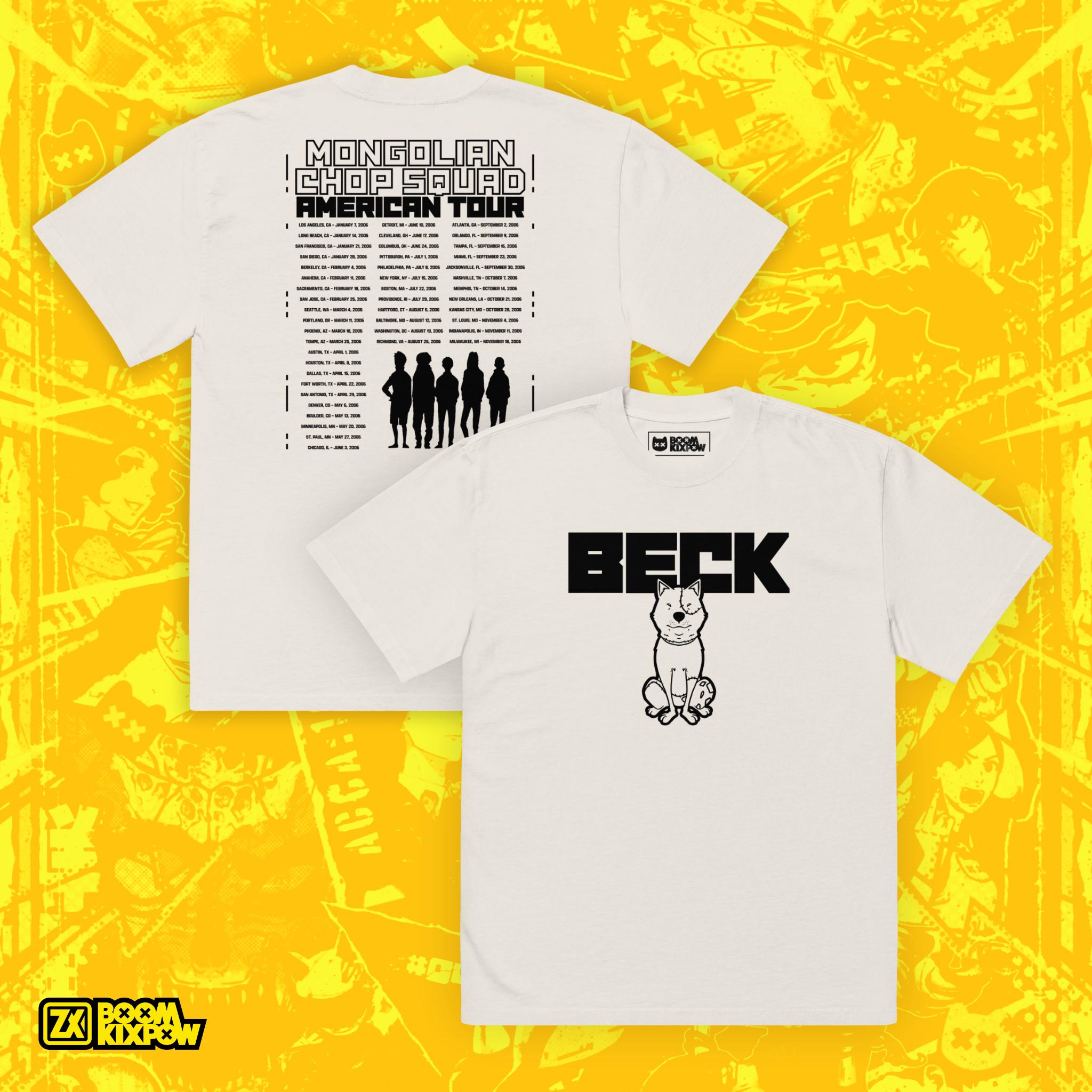 モンゴリアン・チョップ・スクワッド Tシャツ フリーサイズ BECK 入手困難 漫画ベックBECK モンゴリアンチョップスクワッド Tシャツ
