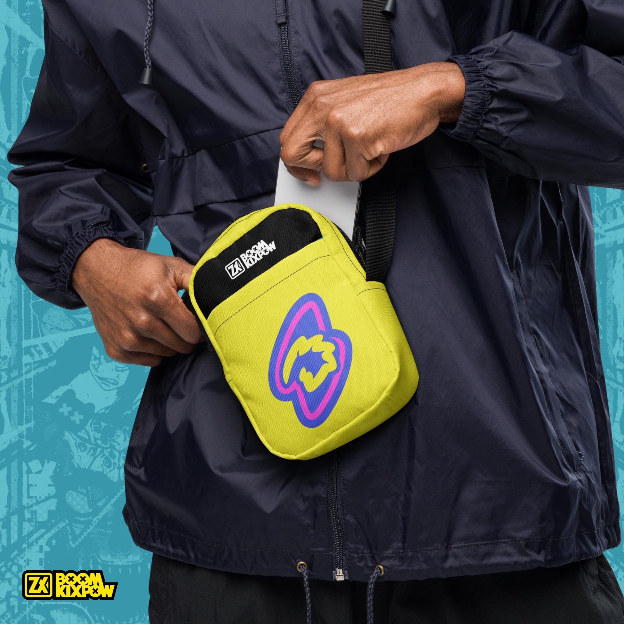 Canari Utility Crossbody Bag – Pokémon Legends ZA Inspired Fan-art