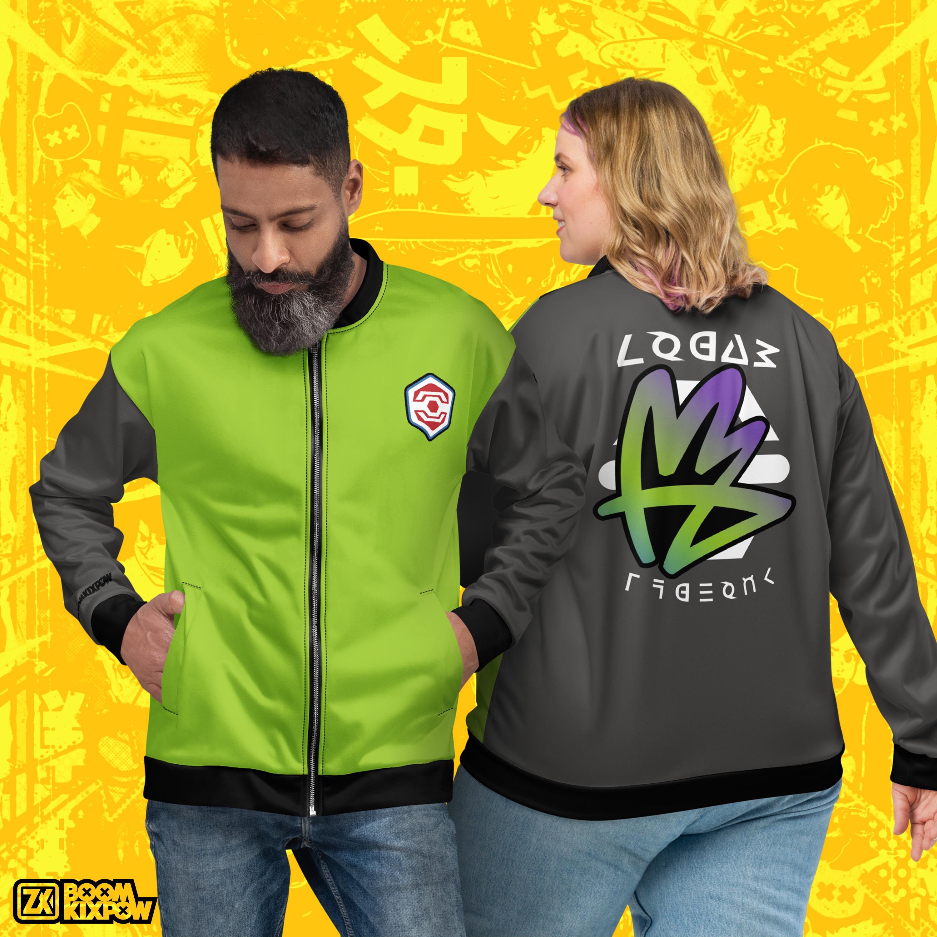 ポケモンレジェンドZA風ユニセックスボンバージャケット - Etsy 日本