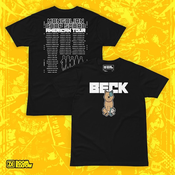Beck Mongolian Chop Squad American Tour Unisex Black T-shirt - Etsy