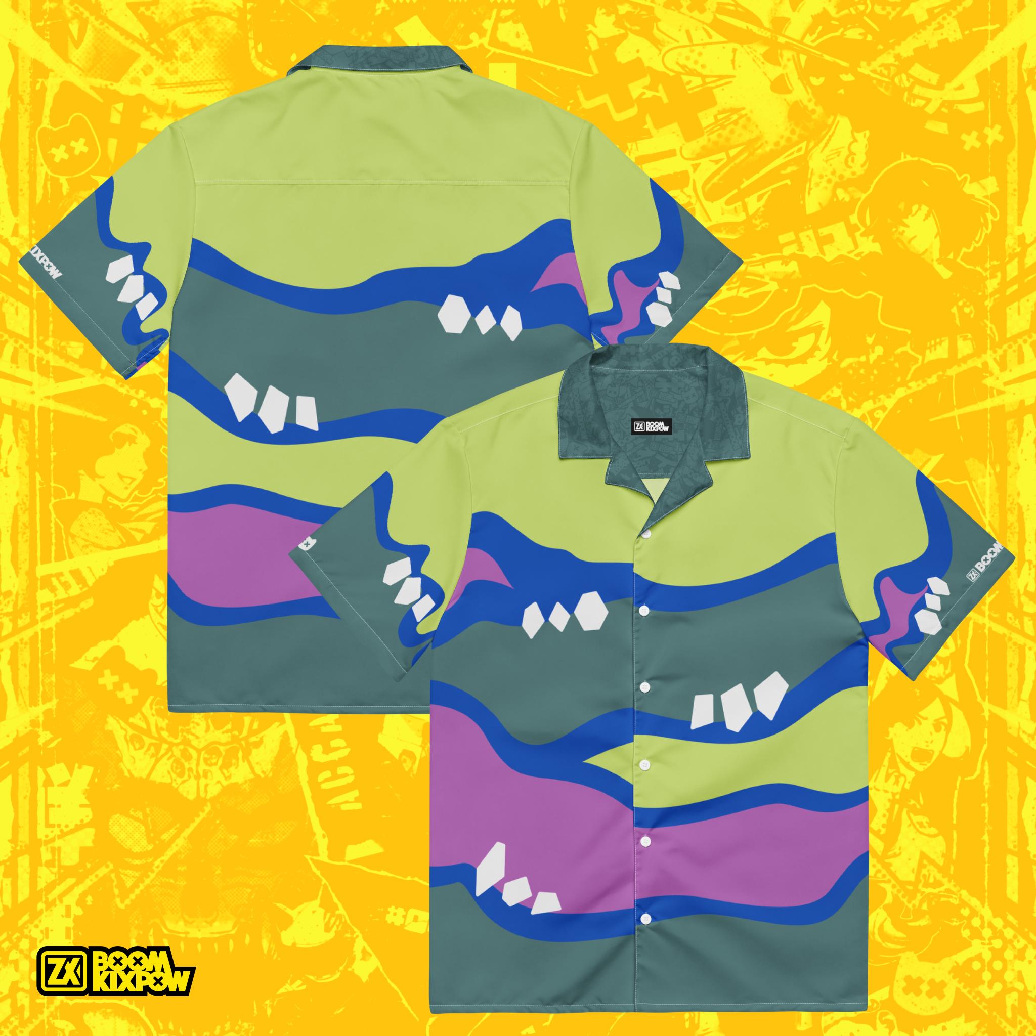 Colorful Chemistry Unisex Button-up | Pokémon Legends ZA Inspired