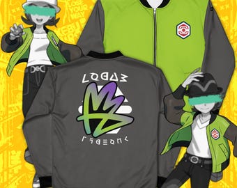 Legends Z-A Trainer Cosplay Bomber Jacket, Unisex Bomber Costume, Anime Game Inspired