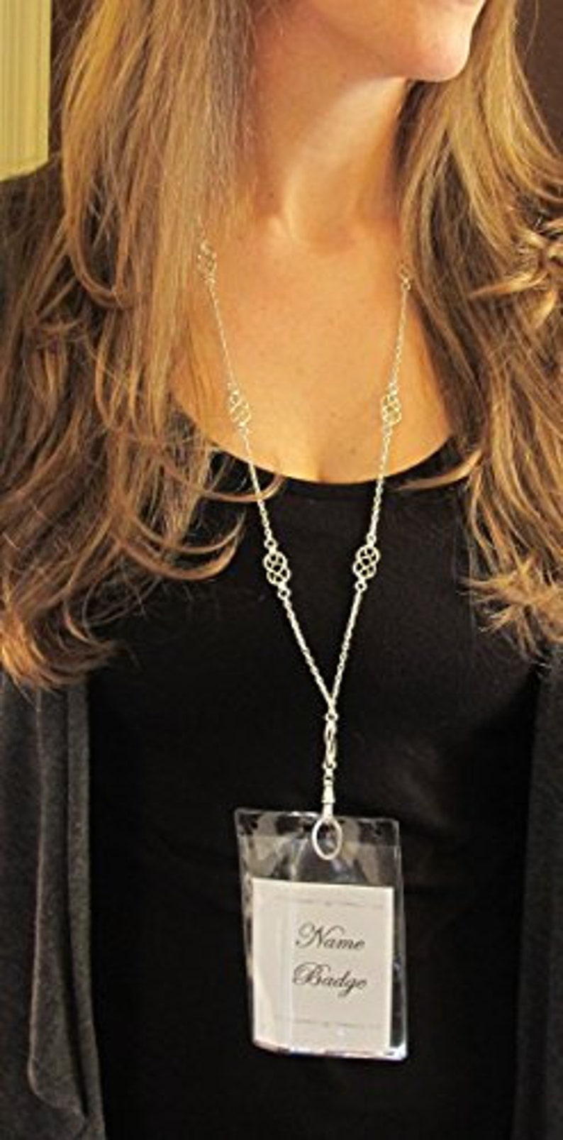 Women's Lanyard ID Badge Holder Cute Badge Lanyard Etsy