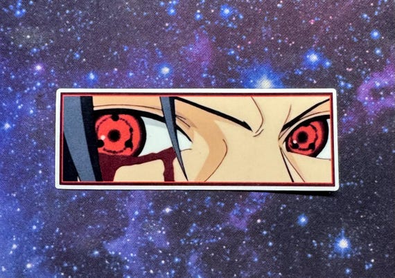 Itachi Uchiha Sticker | Anime | Window Decal | Waterproof