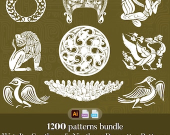 1200点以上の古代中国の青銅器の文様｜戦国時代・春秋時代の拓本