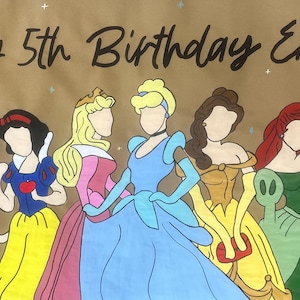 princess Birthday banner