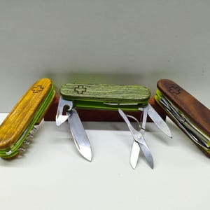 RE-DESIGNED ORIGINAL victorinox, switzerland, Victorinox Swiss Army Knife, handmade pocketknife pocket knife, modified pocket knife