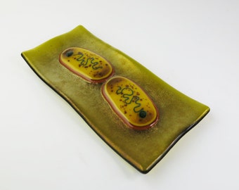 Pasteurella multocida Bacteria Fused Glass Dish