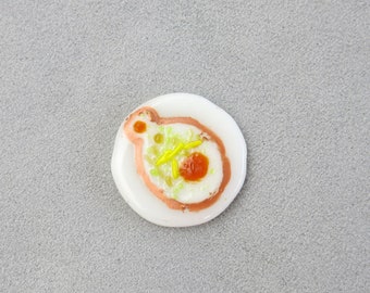 Saccharomyces cerevisiae  Yeast  Fused Glass Magnet Pin Pendant