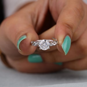IGI Certified 1.85 TCW Lab Grown Diamond Twisted Engagement Ring