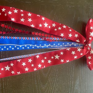 Ribbon attachment for Wreath