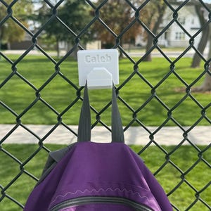 Pickleball Zaun Haken für Taschen Tennis Baseball Ausrüstung Zaun Lagerung Sport Tasche Haken Geräte Veranstalter