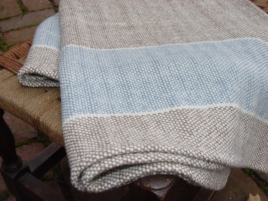 Hand Woven Merino Wool Baby Blanket Etsy