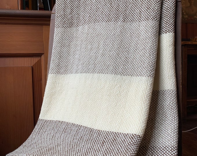 Hand Woven Merino Wool Blanket Etsy