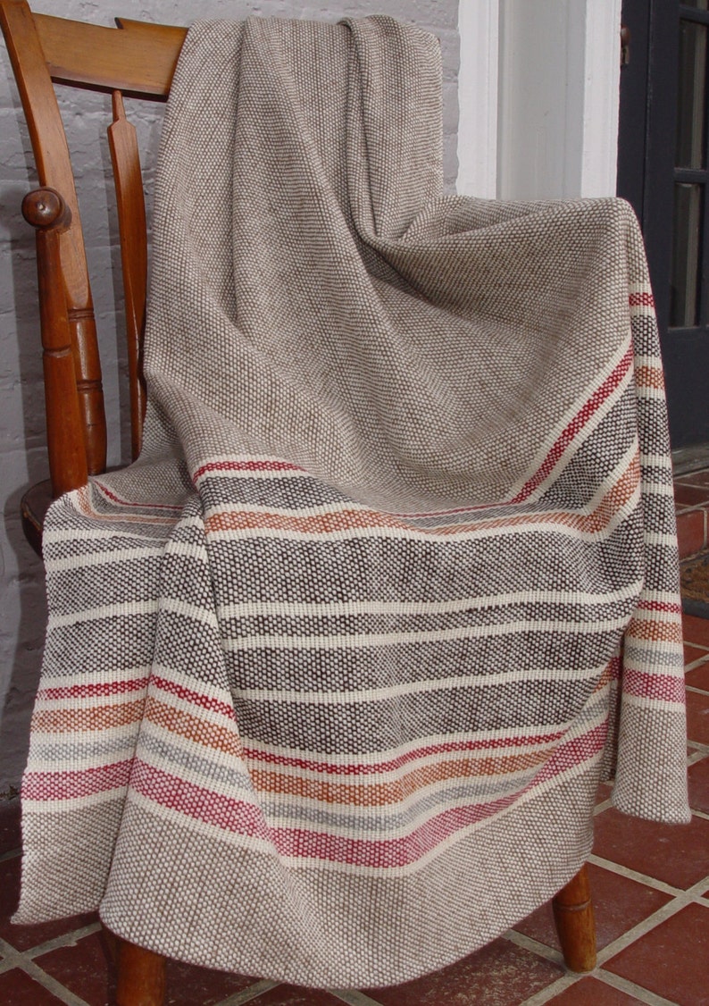 Hand Woven Merino Wool Blanket Etsy UK