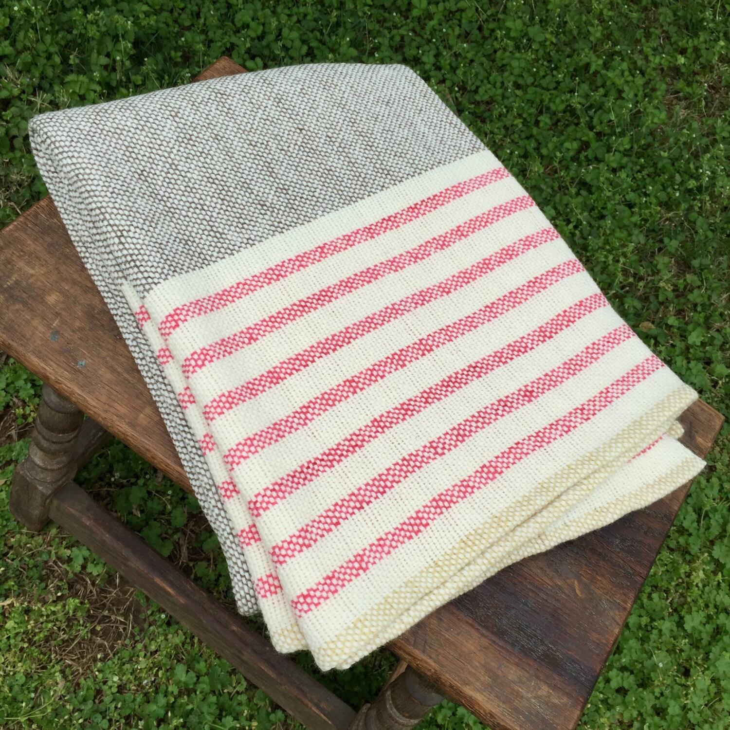 Hand Woven Merino Wool Blanket Etsy