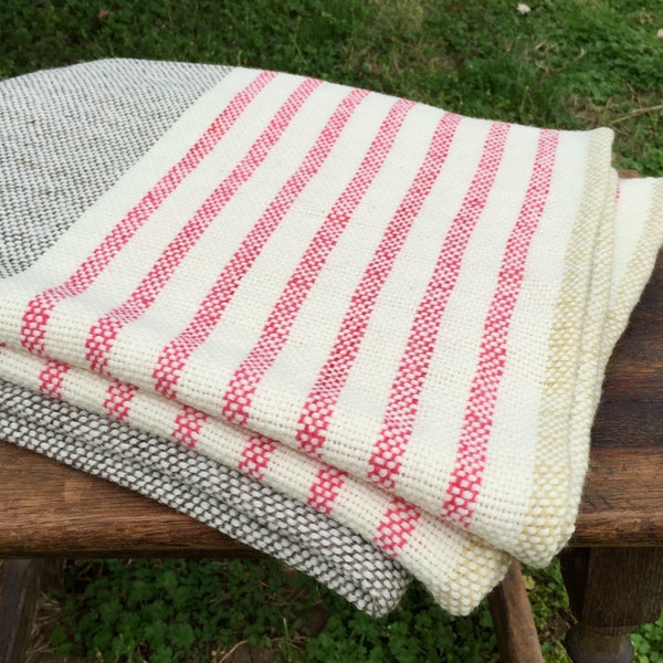 Hand Woven Merino Wool Blanket