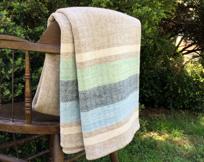 Hand Woven Merino Wool Blanket Etsy