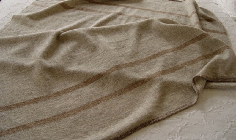 Hand Woven Merino Wool Blanket image 4