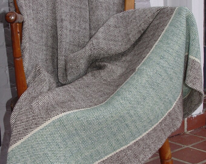 Hand Woven Merino Wool Blanket Etsy