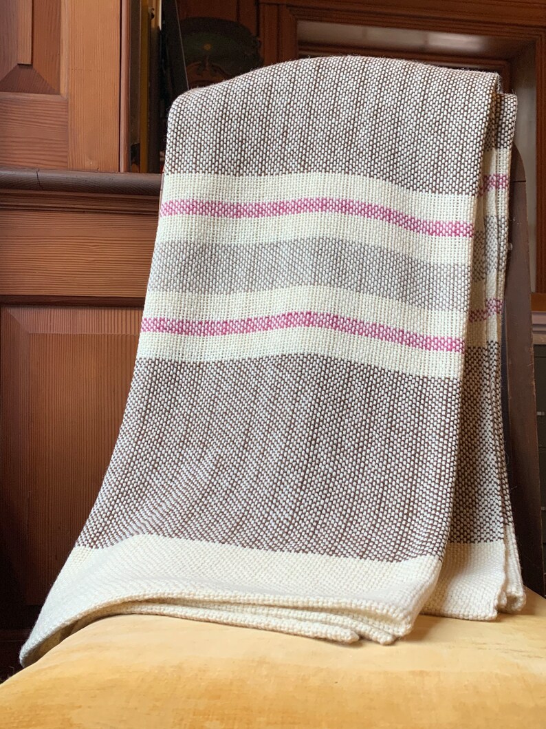 Hand Woven Merino Wool Blanket Etsy