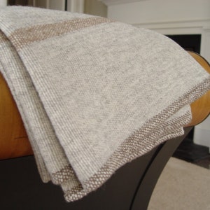 Hand Woven Merino Wool Blanket image 2