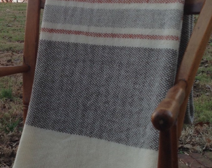 Hand Woven Merino Wool Blanket Etsy