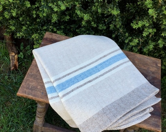 Hand Woven Merino Wool Baby Blanket
