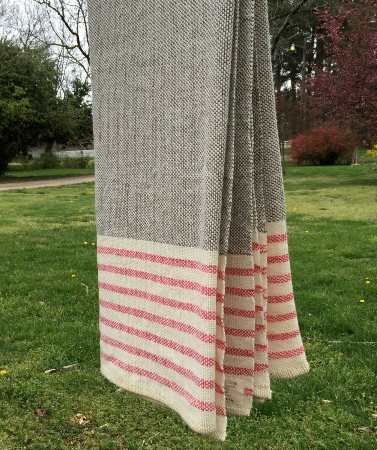 Hand Woven Merino Wool Blanket Etsy