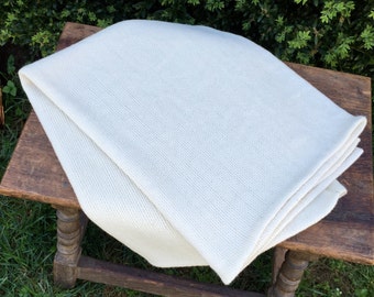 Hand Woven Merino Wool Baby Blanket