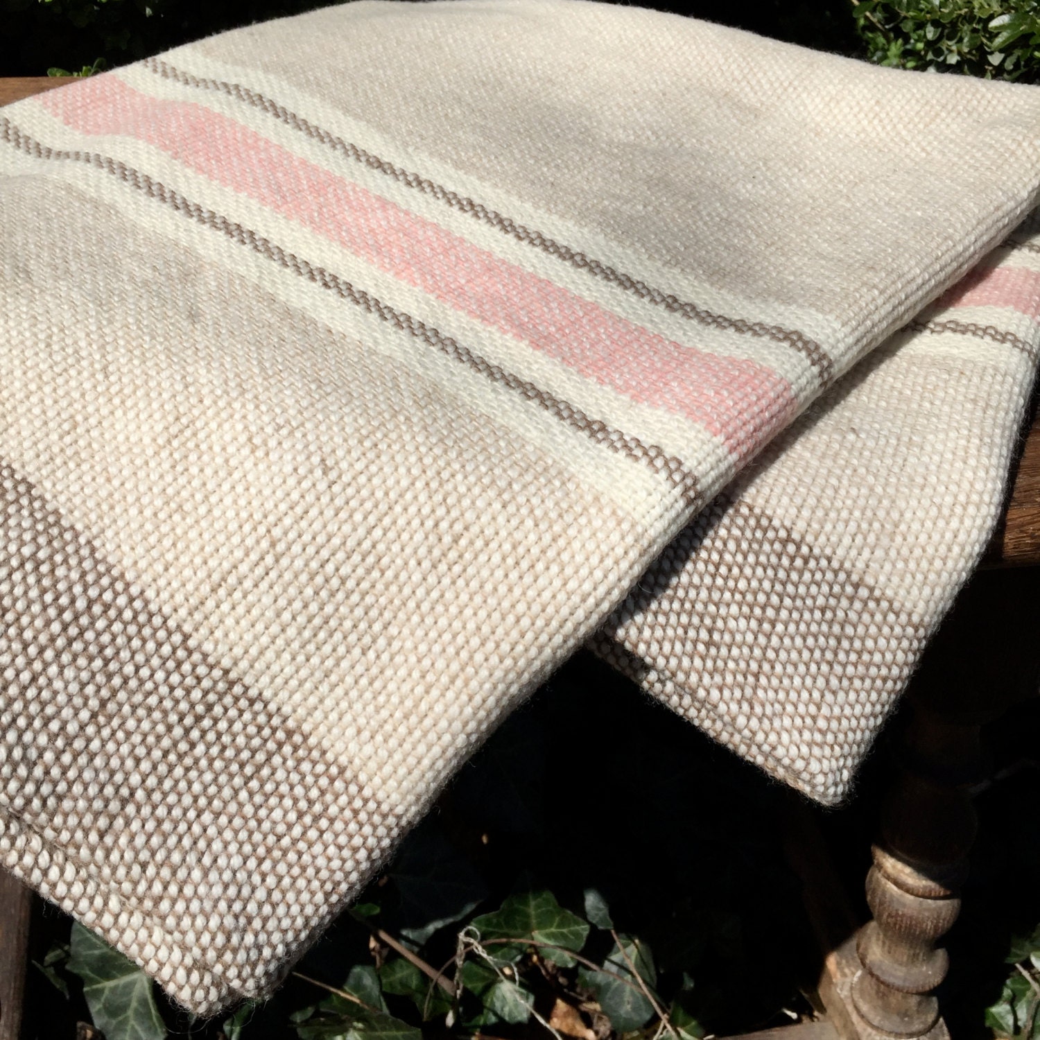 Hand Woven Merino Wool Baby Blanket Etsy