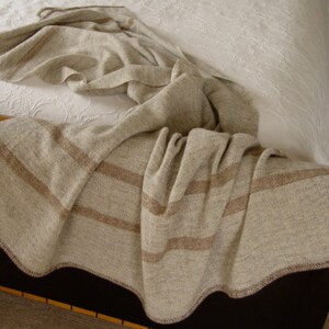 Hand Woven Merino Wool Blanket image 3