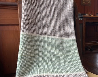 Hand Woven Merino Wool Blanket